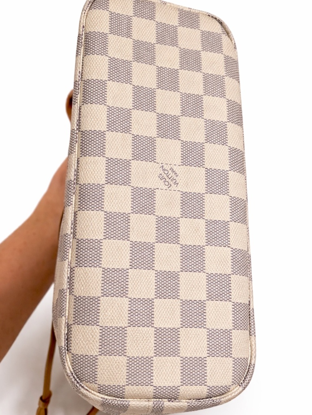 Louis Vuitton Neverfull PM Damier Azur with COA - Picture 5 of 13